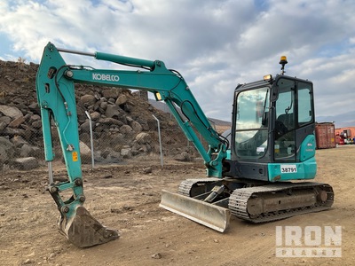 2022 Kobelco SK55SRX Mini escavatore