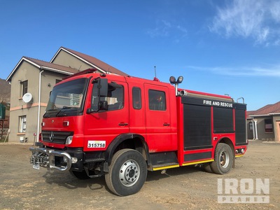 2012 Mercedes ATEGO 1328F/36 FBU 2 4x4 Fire Truck