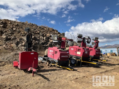 Quantity of 2012 Mosa GE22VSX Trailer Mounted Light Tower (Inoperable)