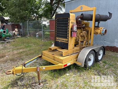 Trailer-Mounted Water Pump