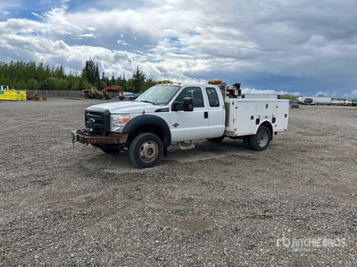 2015 Ford F-550 Super Duty 4x4 Extended Cab Utiliteits vrachtwagen