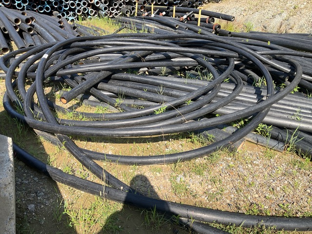 Quantity of 8700 ft of 4 in DR11 High Density Polyethylene (HDPE) Pipe