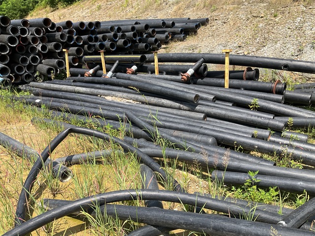 Quantity of 6,300 ft of 6 in DR11 High Density Polyethylene (HDPE) Pipe
