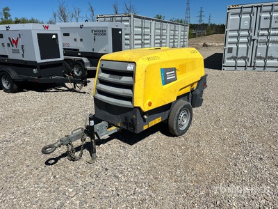 2018 Atlas Copco XAS 88 Mobile Air Compressor
