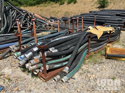 Quantity of Quantity of (9) 4 in x 20 ft Discharge Hoses & (178) 4 in x 20 ft Cam Suction Hoses Slang