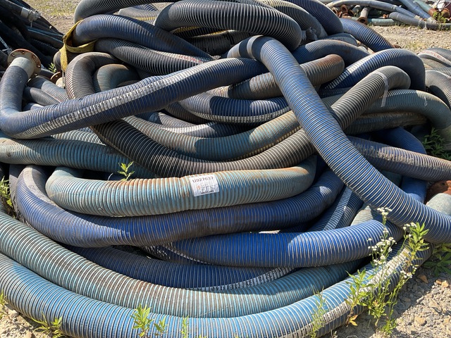 Quantity of 6 in Cam Hoses, 20 ft Hose Racks, 6 in x 10 ft & 6 in x 20 ft Discharge Hose Quantity of 6 in Cam Hoses, 20 ft Hose Racks, 6 in x 10 ft & 6 in x 20 ft Discharge Hose