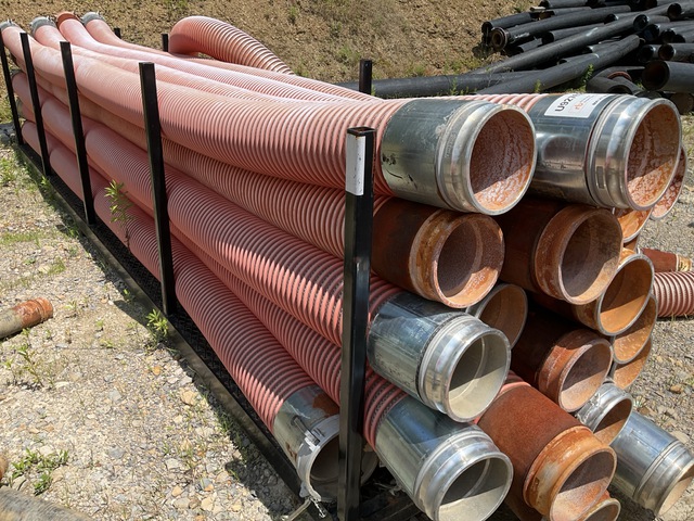Quantity of Tiger Flex (55) Tiger Flex 8 in Orange Discharge Hose