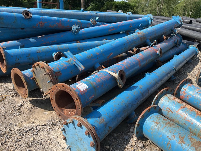 Quantity of (50) 12 in x 4 in x 20 Ft Blue Manifold