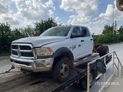 2016 Ram 5500 4x4 Crew Cab Cab and Chassis (Inoperable)