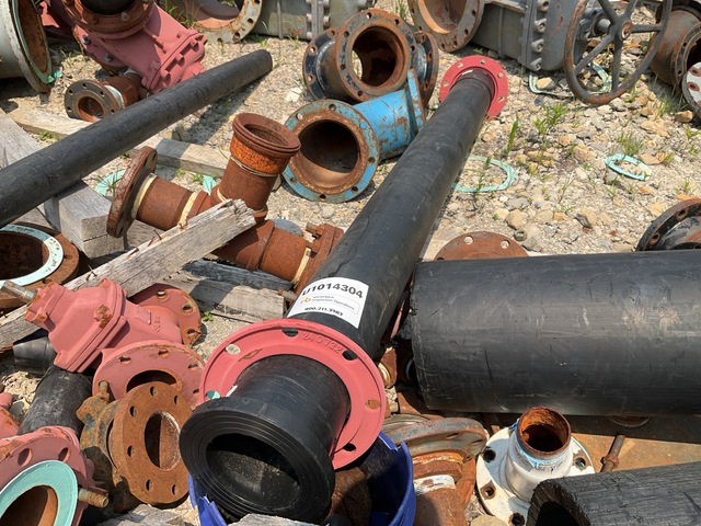 Quantity of Poly 90, Cap & Poly Tee Fittings and Flanges