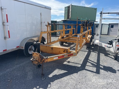 2000 Pike T/A (3) Reel Trailer