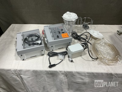 (2) Impact Ultra-Light 326/326M Portable Aspirators