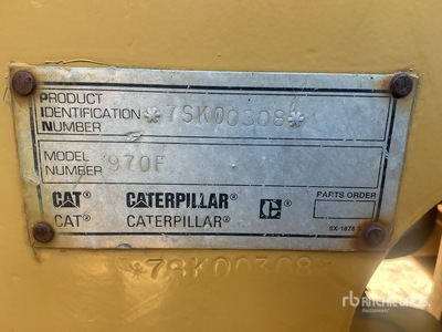 1994 Cat 970F Chargeuse sur pneus