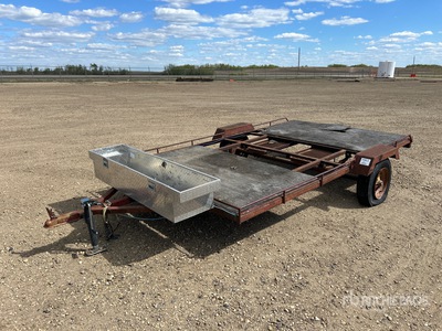 Homebuilt 12 ft S/A Remorque pour équipement