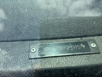 Frame Stamp Serial Number/VIN Photo