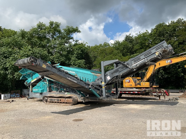 2017 Powerscreen Warrior 1800 Tracked Screen Plant