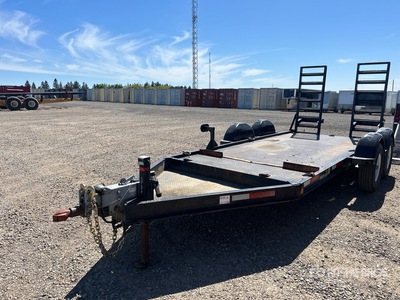 2018 Miska 14 ft T/A Remorque pour équipement