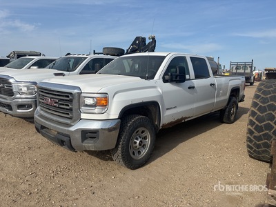2015 GMC 3500HD 4x4 Crew Cab Pickup (Inoperable)