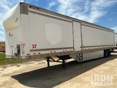 2012 Great Dane 53 ft x 102 in T/A Semi-remorque fourgon
