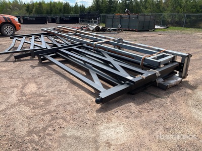 Quantity of (3) 2025 Suihe NFG-20FB-3 20 ft Wrought Iron Bi-Parting Farm بوابة المدخل (Unused)