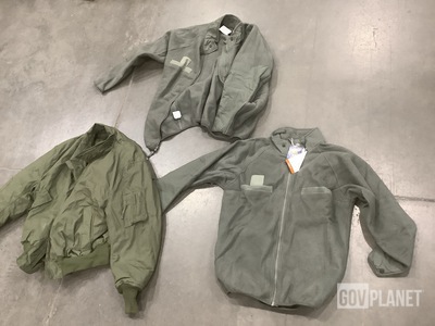 (18) Jackets, (4) Cold Weather Liners & (4) Extreme Cold Weather Liners