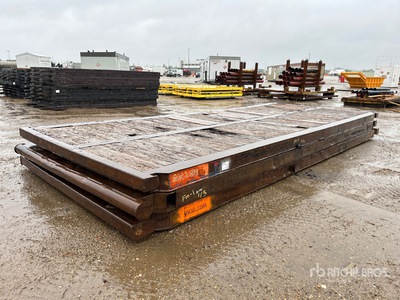 Quantity of (3) 8 Ft x 20 Ft Rig クレーンマット