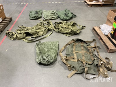(8) Aerial Delivery Cargo Bags, (7) Duffel Bags & (1) Clothing Bag