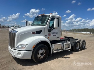 2018 Peterbilt 579 6x4 T/A Day Cab Truck Tractor