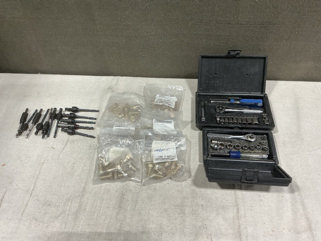 (100) Packages of Screws, (29) Wrench Sets, (88) Drill Bits & Assorted Items