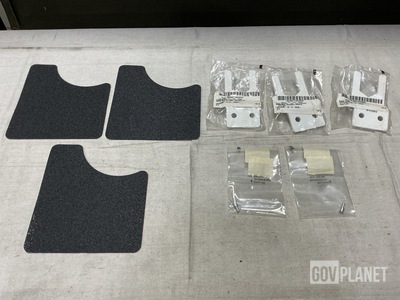(69) Non-Skid Treads, (31) Double Angle Brackets & Assorted Items