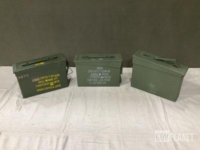 (60) M19A1 Ammo Cans - For 7.62mm