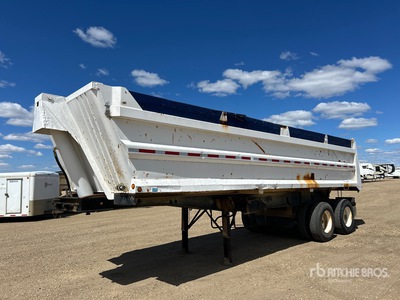 1998 Aron's 29 ft T/A End Dump Trailer