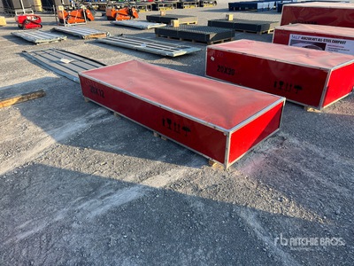 2026 SKLP SK-LS20 20 ft x 12 ft Metal Livestock Shelter (Unused)