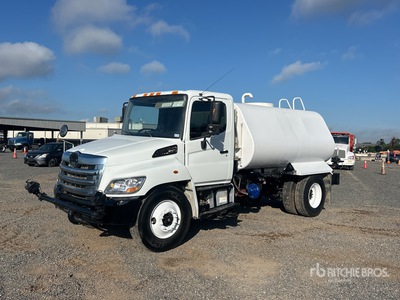 2012 Hino 338 2500 gal 4x2 Water Truck