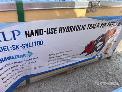 2026 SKLP SK-YLJ100 Hydraulic Track Pin Press Machine (Unused)