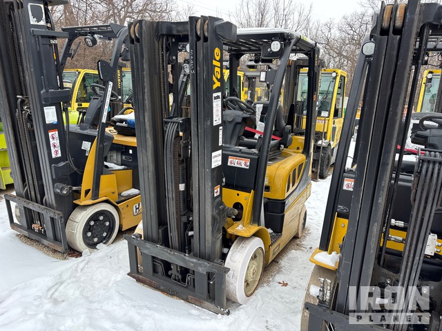 2020 Yale GLC050VXNESE083 4650 lb Cushion Tire Forklift
