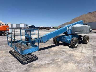 2007 Genie S60 4WD Diesel Telescopic Boom Lift