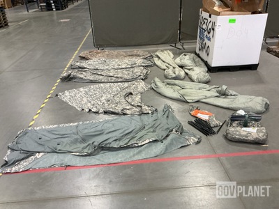 (4) ICS Improved Combat Shelters, (12) Bivy Covers & Assorted Items