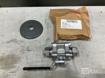 (25) Rotating Shaft Eye Brackets, (2) Ball Valves & Assorted Items