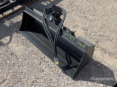 2026 VICSEC VCT1000 40 in Hydraulic Tilting Excavator Bucket (Unused)