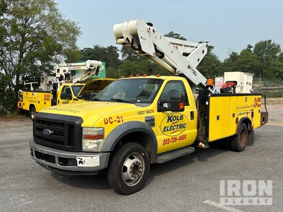 2007 Dur-A-Lift DTAX40 44 ft on 2008 Ford F-550 XL 4x4 Bucket Truck