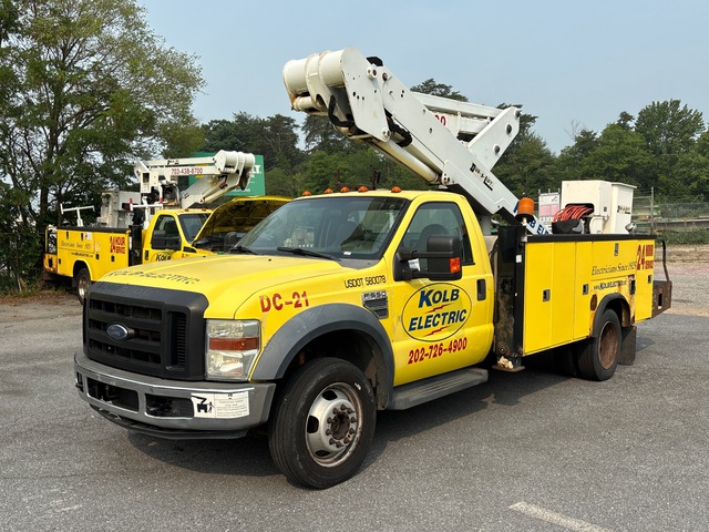 2007 Dur-A-Lift DTAX40 44 ft on 2008 Ford F-550 XL 4x4 Bucket Truck