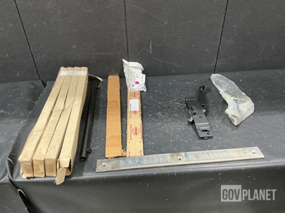 (4) Boom Wear Pads, (4) Metal Conduits & Assorted Items