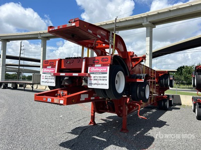 2024 Gallegos 20 ft Spread Axle T/A Container Trailer (Unused)