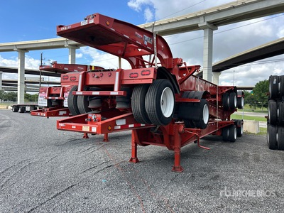 2025 Gallegos 20 ft Spread Axle T/A Container Trailer (Unused)