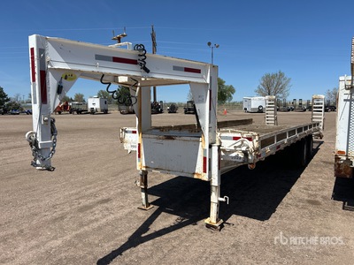2025 Homemade 30 ft T/A Gooseneck Equipment Trailer