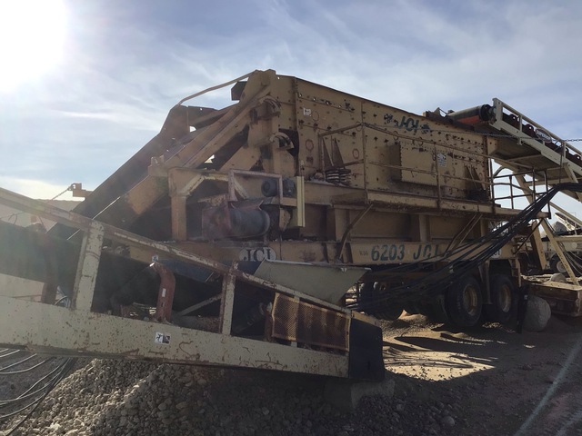 2002 JCI 6203LPPM Portable Screen Plant 2002 JCI 6203LPPM Portable Screen Plant