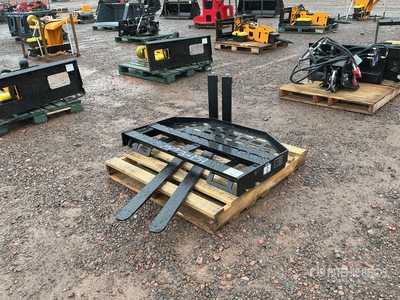 2026 GIYI GY-DHC 60 in Skid Steer Forks (Unused)