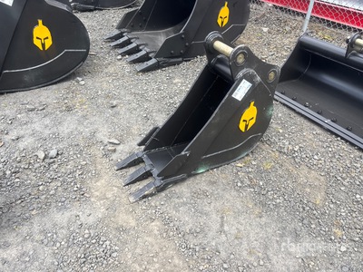 Trojan 50CL 12 in Digging Cazo para excavadora - Fits Cat 305, 305.5 Komatsu PC45/50/55 Hyundai R55, Hitachi/Deere 50D/G Case, New Holland, Kobelco SK50 Bobcat E50/341/337 (Unused)