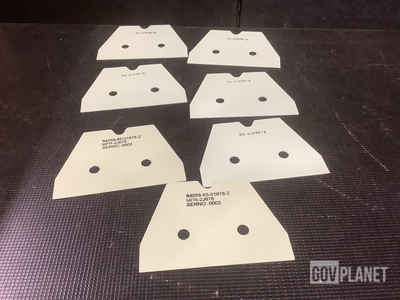 (7) Magnus Hitech Industries B809-1375 Hand Wheel Engraving Panels